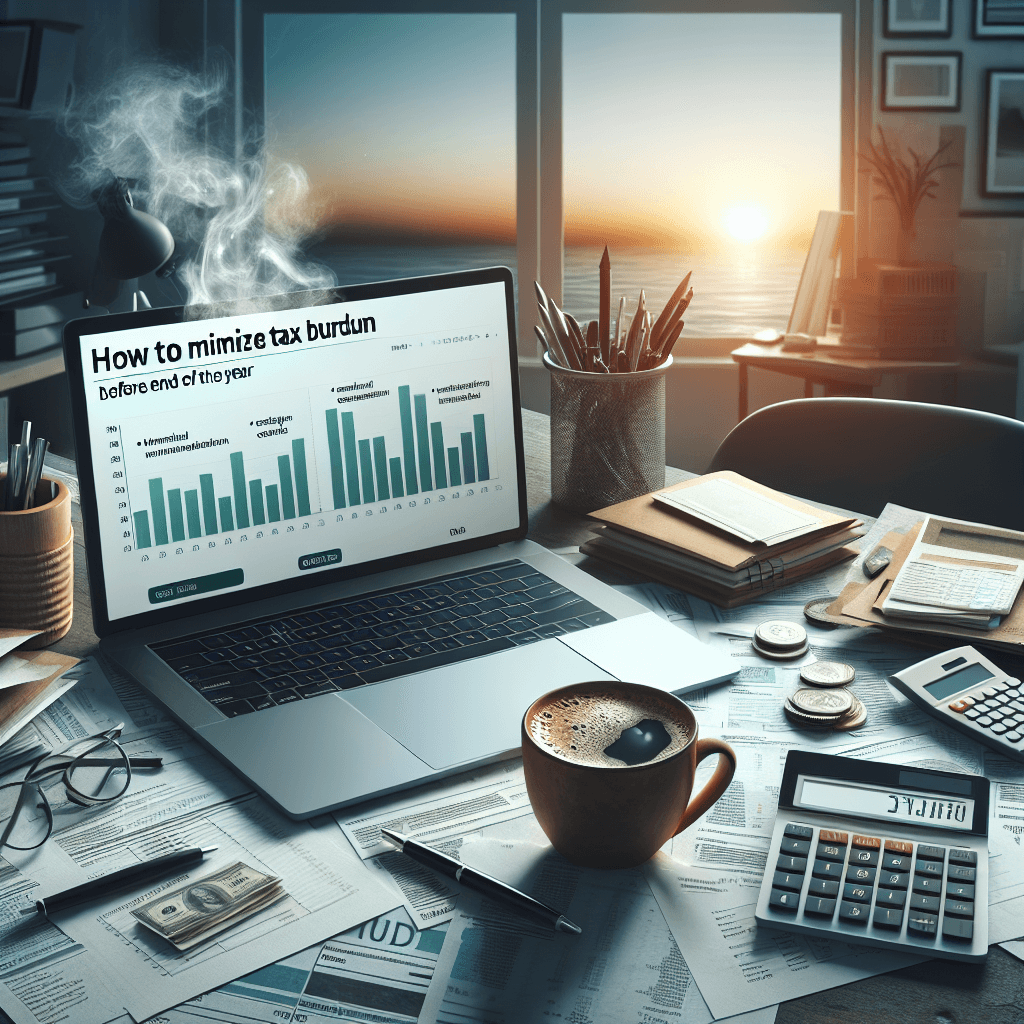 Cómo Minimizar la Carga Fiscal antes de Fin de Año